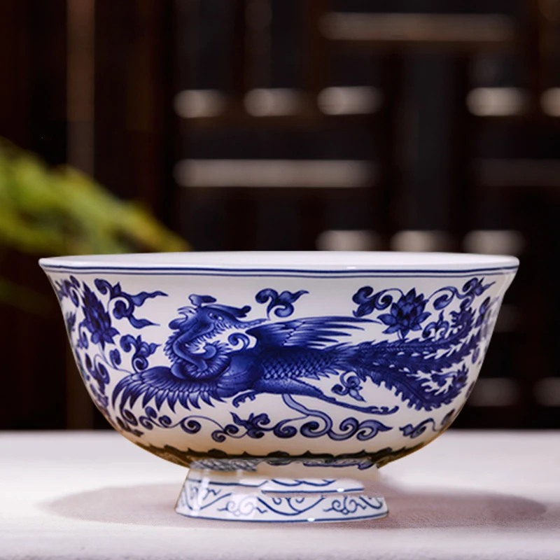 Title 7, Household Noodle Bowls Ceramic Bone China For E...