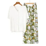 White Green Flowers