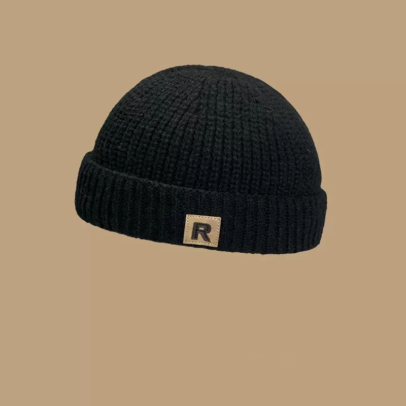 Children's Korean Warm Baby Slipover Knitted Hat in Melon Skin Wool. Perfect for winter, soft and cozy, provides warmth — photo 15