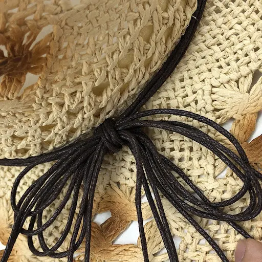 Title 18, New Womens Beach Cowboy Straw Sun Hat Wide Bri...