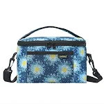 Oxford doek draagbare geïsoleerde lunchtas. Houdt maaltijden vers, ideaal voor werk, school, picknicks en reizen. Compact en duurzaam. — foto 5
