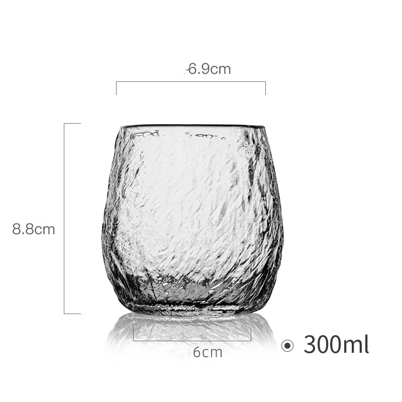 Title 1, Glacier Pattern High Temperature Resistant Glas...