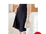 23802navy blue dress
