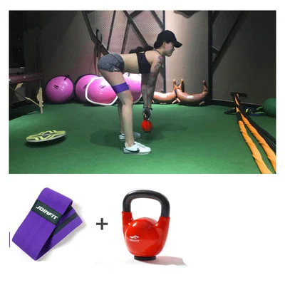 Joinfit Hüftband Fitness für Frauen, Squat Widerstand, Krafttraining, Heimtraining, Hüftring, elastisches Band zur Verbesserung der Hüftkraft. — foto 3