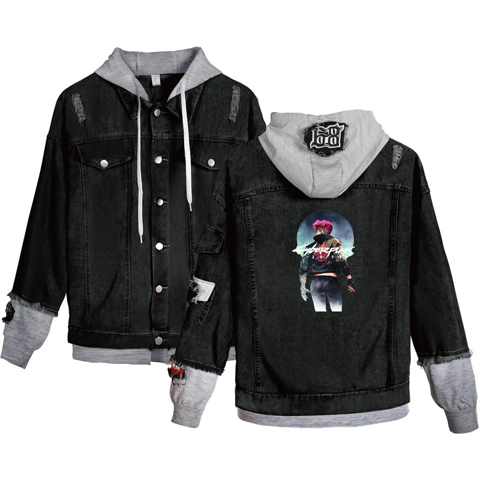 Title 18, Cyberpunk fashion denim jacket
