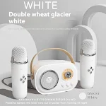 White Dual Microphone