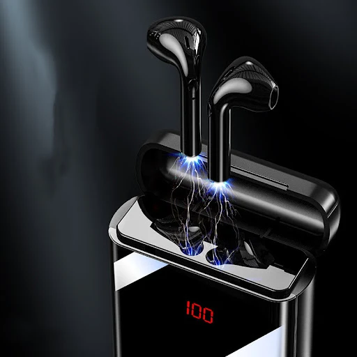 Title 4, Bluetooth Headset Power Bank. Enjoy wireless mu...