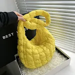 Gepersonaliseerde Lichtgewicht en Ruime Fashion Cloud Geplooide Big Bag voor Dames. Draag al je benodigdheden in stijl en comfort. De perfecte tas! — foto 15