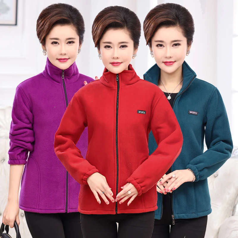 Title 1, Womens Polar Fleece Jacket for New Moms, Middl...