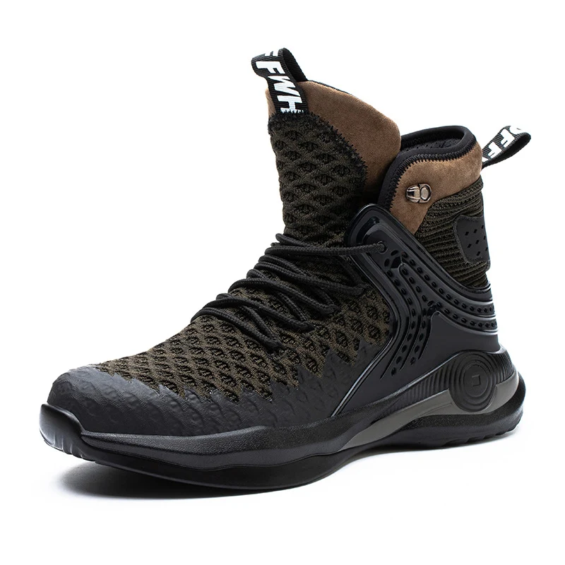 Men's High-top Safety Shoes Steel Toe Breathable Puncture Proof Work Boots Construction Protective Footwear for all-day — photo 13