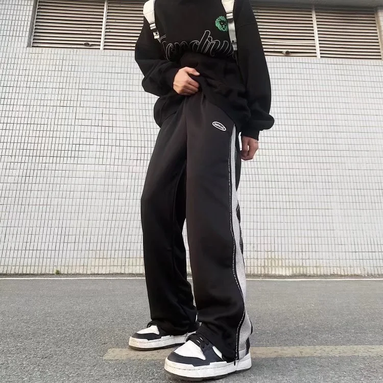 Title 2, Braided Rope Long Pants Mens Spring and Autumn...
