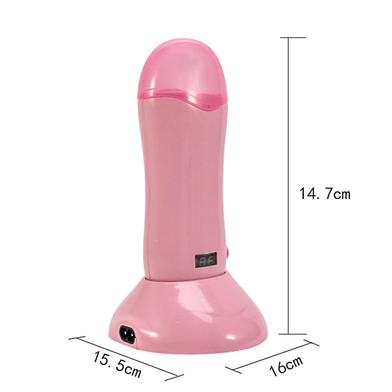 EG Kleiner Pink Mini Enthaarer Beauty Tools Einzel Heißwachs Schneller Doppelheizer Für Effektive Enthaarung — foto 1