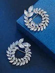 Broche Redonda de Mimbre con Estilo Europeo y Americano Elegante para Mujeres Accesorios de Moda Versátiles. — foto 3