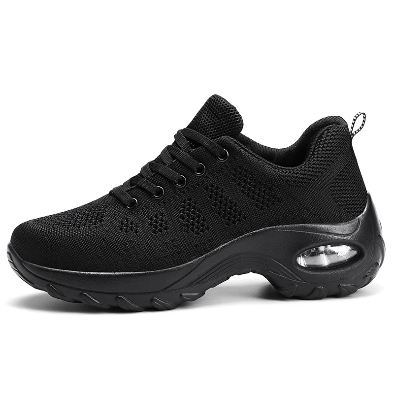 Title 4, Thick-Soled Running Sneakers with Air Cushion a...
