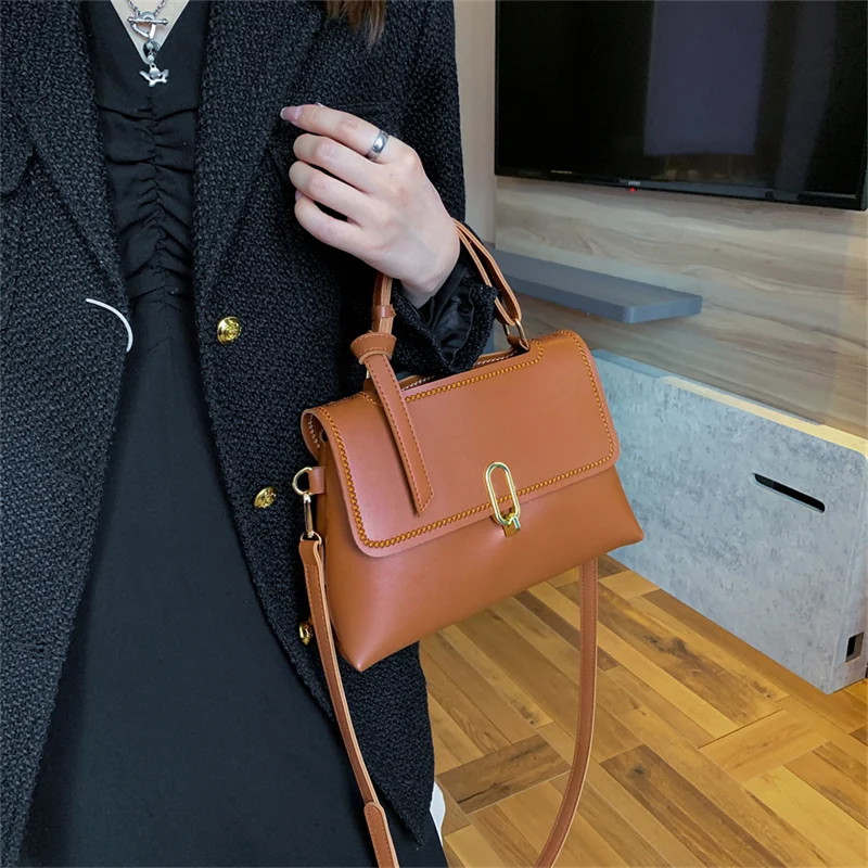 Title 8, Lock Casual Shoulder Diy Hand Woven Bag