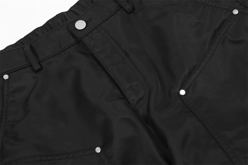 Pleated Knee Paratrooper Workwear Casual Trousers Men, durable and comfortable for work and leisure, offering freedom of — photo 2