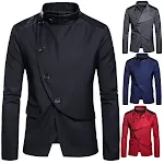 Men's Casual Tuxedo Suit Jacket with Western Flair, Single Breasted, perfect for a versatile, stylish look for both casu — photo 6