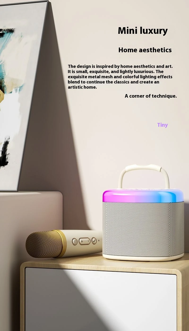 Title 3, Portable Wireless Bluetooth Singing Microphone ...