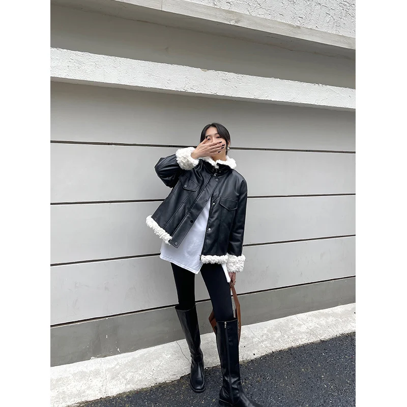 Title 5, Korean Version Loose Retro Hong Kong Flavor Thi...