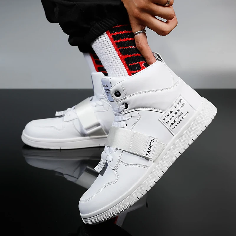 Title 4, Mens shoes autumn new Korean version trend hig...