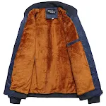 Winter Loose Velvet Thickened Jacket Men's Fleece Lined Coat for Middle-aged and Elderly Men Warm and Comfortable Winter — photo 8