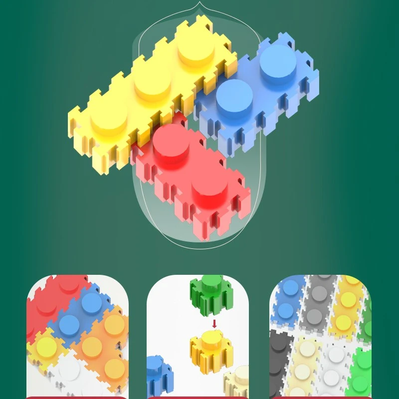 Title 3, Small Particle Christmas Building Block Toy, pr...