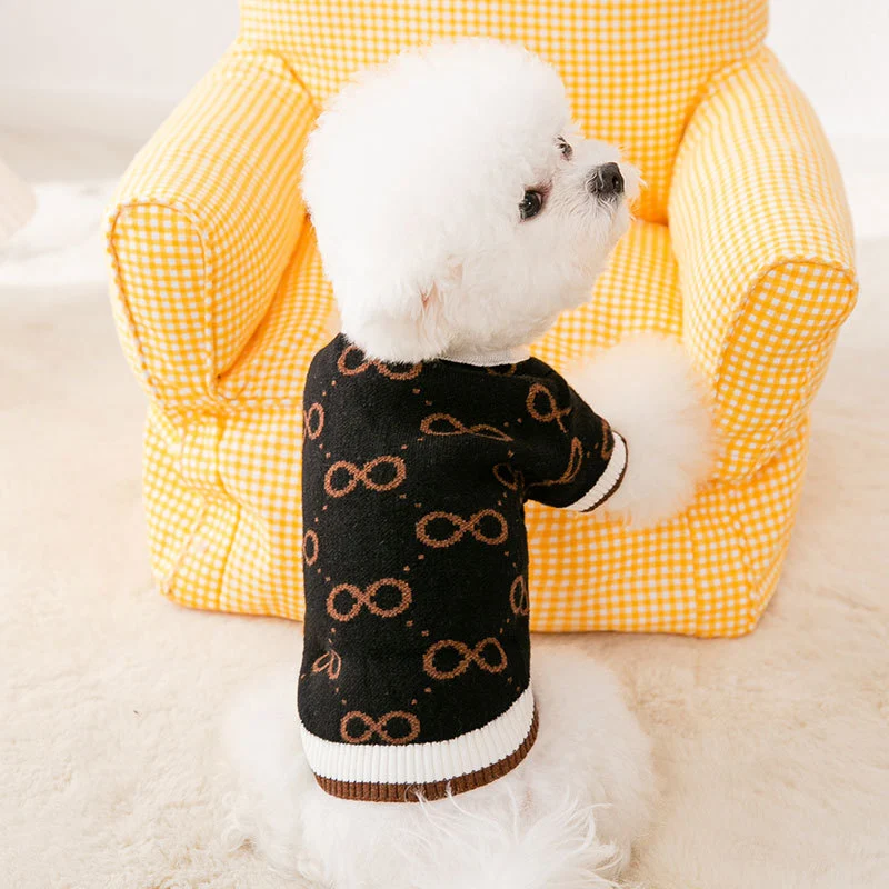Title 18, Luxury Dog Clothes Pet Dog Sweater for Medium D...