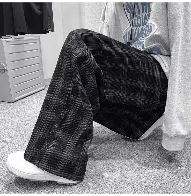 Title 5, Japanese Trendy Casual Retro Loose Pants, Comfo...