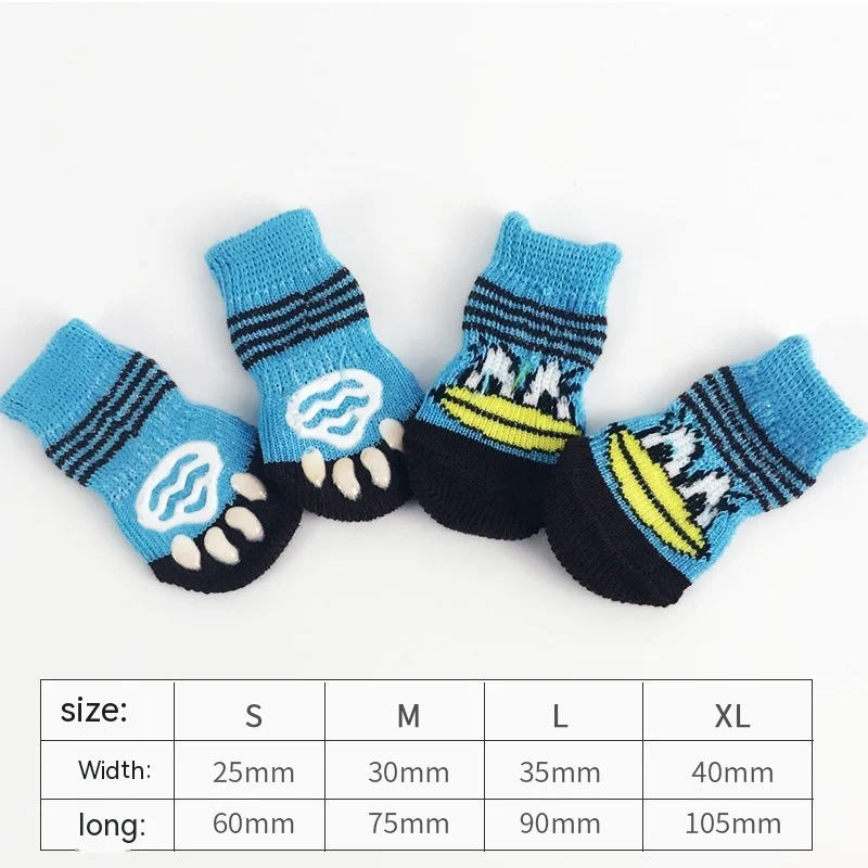 Dog Socks Booties Cat Shoes Anti-Scratch Protect Paws and Furniture Prevent Scratches Comfort and Safety for your Pet — photo 11