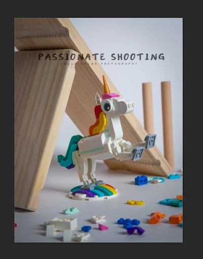 Title 3, Parrot And Flower Small Particles Assembling Bu...