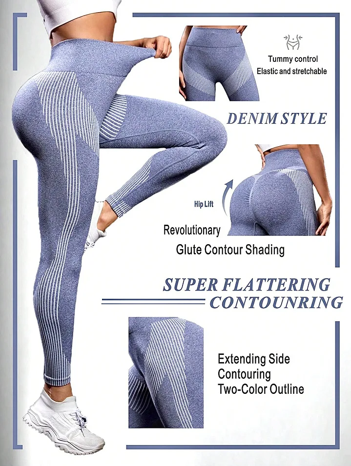 Title 5, Womens Fashion Personality Skinny Yoga Pants, ...