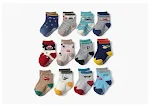 Meias infantis estampadas com desenhos animados para crianças de 5-7 anos, antiderrapantes, perfeitas para brincar. — foto 5