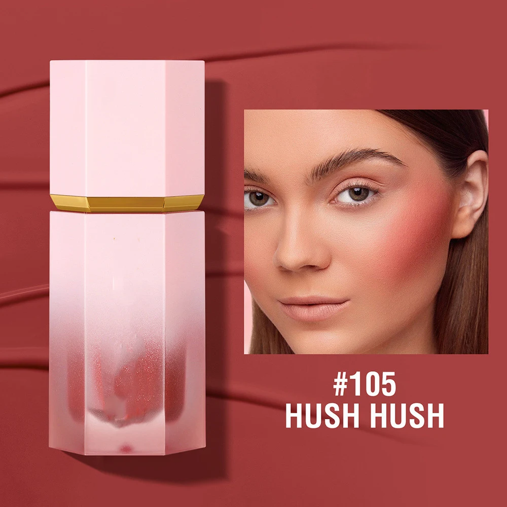 Title 4, Colorful Liquid Powder Blusher for Beautifying ...