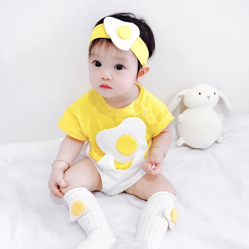Title 5, Kreativer Baby-Strampler im Ei-Dreieck-Design, ...