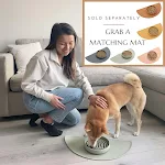 Slowdown Bowl Silicone Slow Feeder For Dogs and Puppies Modern Lick Mat Design Reduces Gulping Dishwasher Safe — photo 15