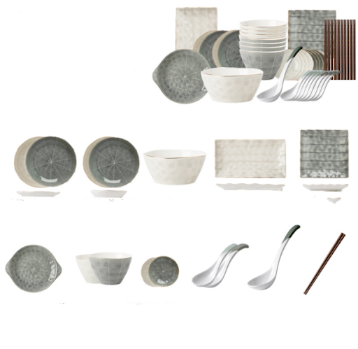 Title 1, Nordic Phnom Penh Light Luxury Ceramic Tablewar...