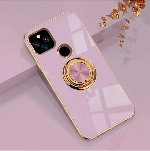 Title 2, 6D Electroplating Phone Case with Ring Bracket ...