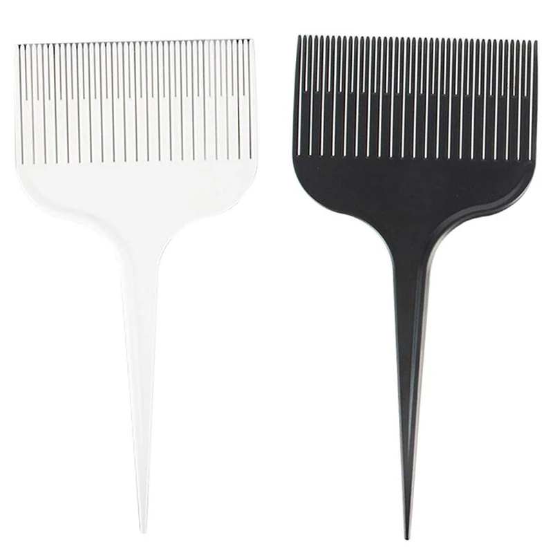 Pente de ponta para styling e mechas. Ferramenta de cabelo plástica, ideal para criar highlights e penteados com precisão e facilidade. — foto 3
