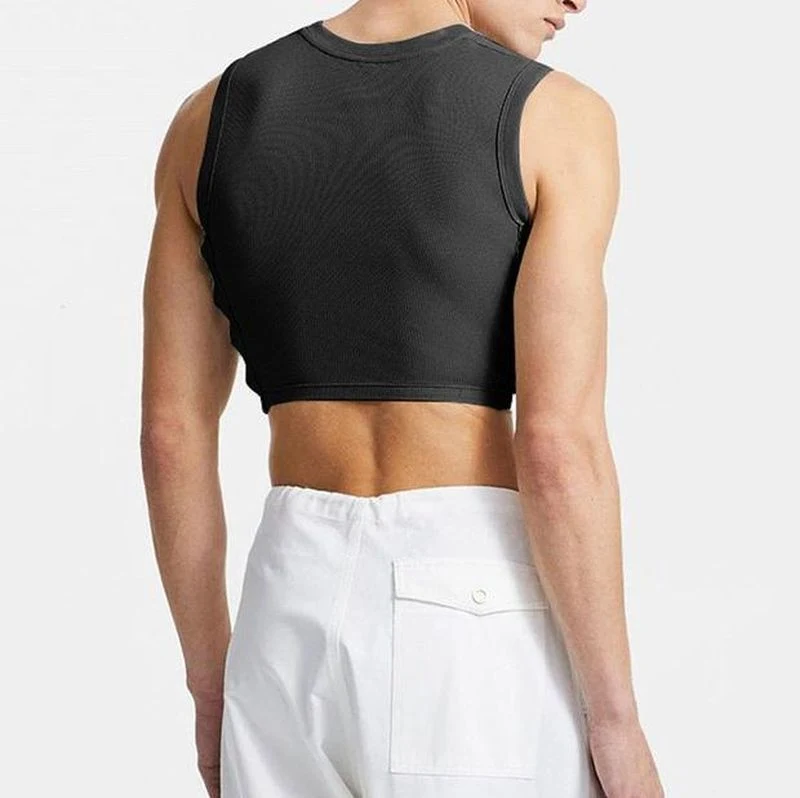 Title 5, Mens Personalized Perspective Stitching Irregu...