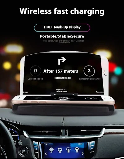 Title 2, New Mobile Phone Holder Wireless Charger Conven...