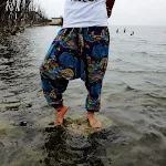 Thailand Loose Crotch Hanging Pants Experience ultimate comfort and freedom. These wide, airy pants are perfect for a re — photo 19