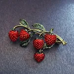 Multibranch strawberry glaze