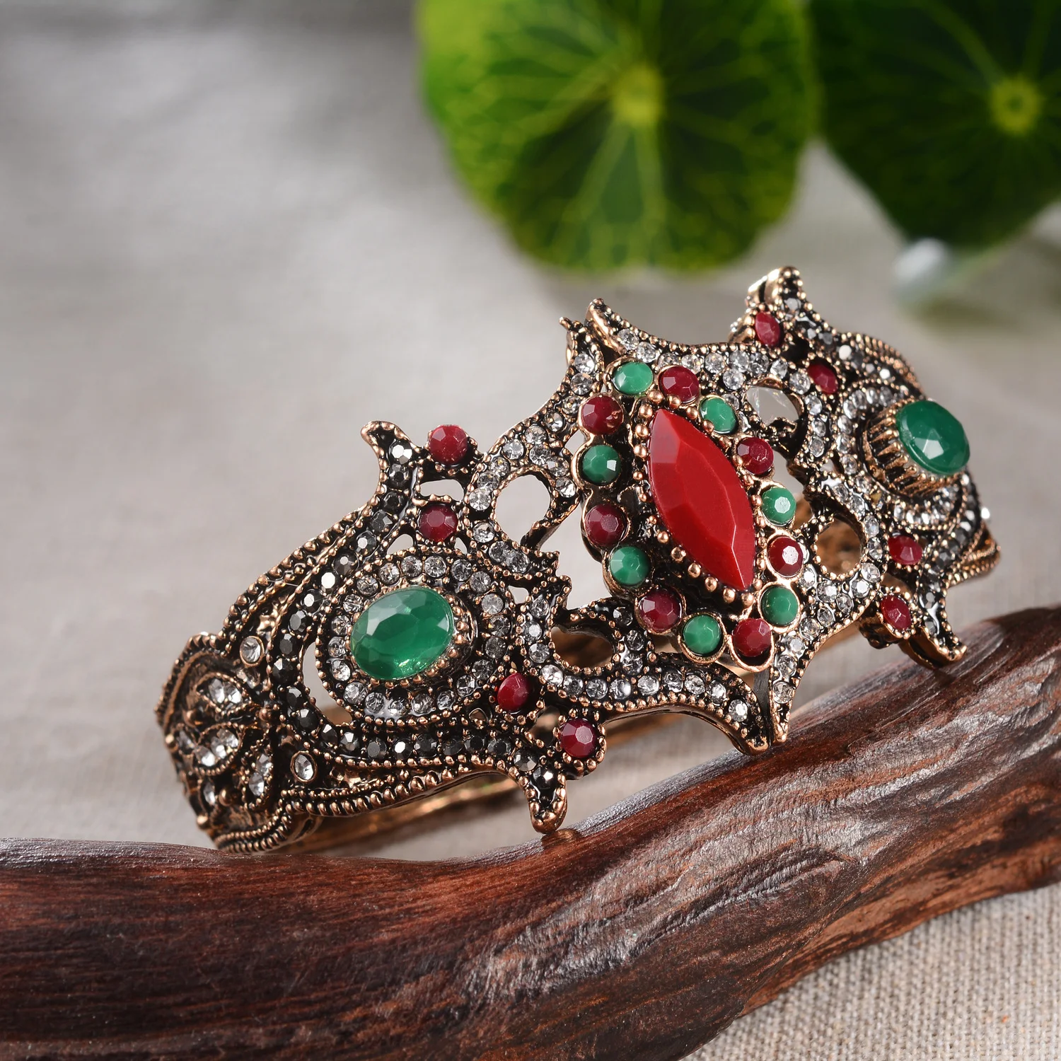 Pulseira de damas banhadas e diamantes — foto 5