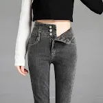 Smoky grey single trousers