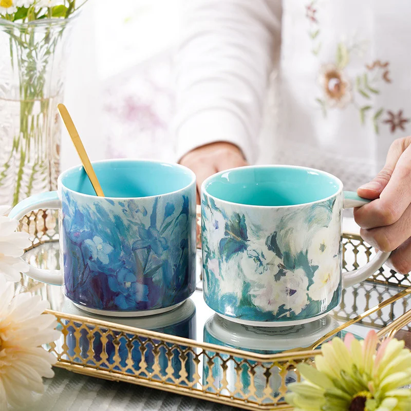 Creative European Style Ceramic Water Cup for Home Office. Enjoy your drinks in style with this elegant and functional c — photo 7