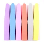 Diamond polishing strip nail art tool. High elastic sponge foil, double-sided nail art polishing strip for perfect shine — photo 5