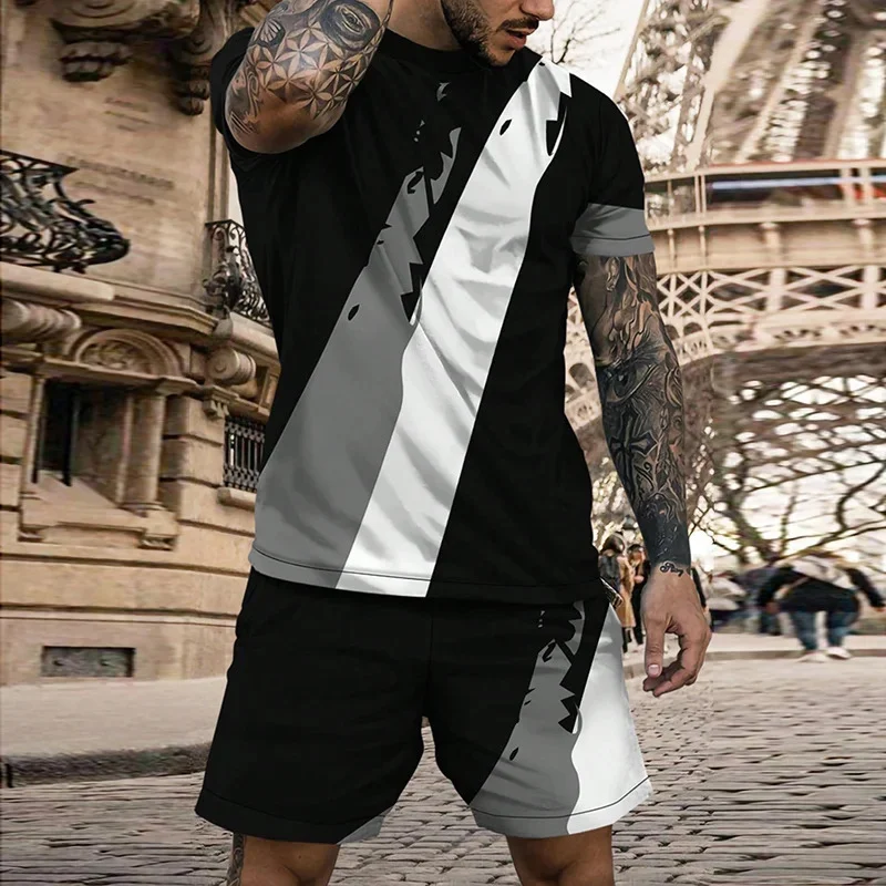 Title 4, Conjunto Masculino Esportivo Casual Pu Shuai Ma...