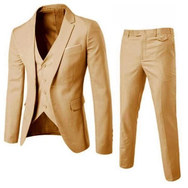 Title 4, Korean Slim Casual Groomsmen Wedding Dress Tren...