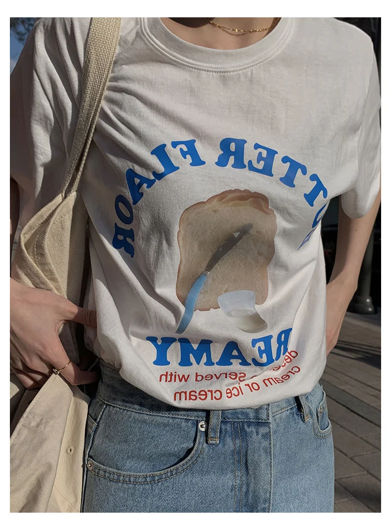 Title 5, Camiseta feminina retrô com estampa de letras f...