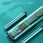 Cuffie Bluetooth pieghevoli, forma innovativa, batteria grande, senza dolore per lungo tempo. Ascolto comodo e prolungato. — foto 7